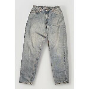 Vtg 98 Levi's 560 Mens 33x32 Red Tab Loose Fit Tapered Leg Jeans USA Denim